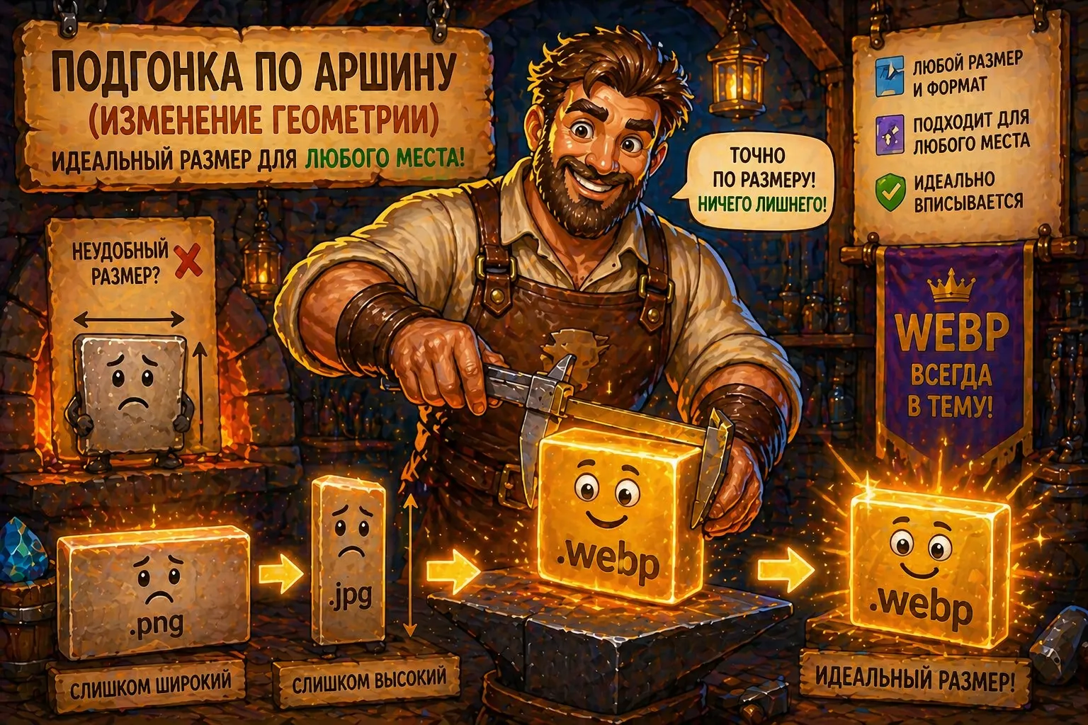 Подгонка по аршину